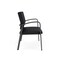 Lesro Newport 2 Seat Tandem Seating Metal Frame No Center Arms, Charcoal, MD Black Upholstery NP1501 - alternate 2